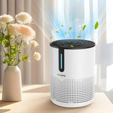 MOOKA 475Sq.ft Air Purifier Cleaner HEPA Filter Remove 52332592