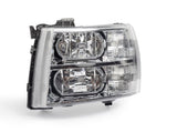 Pair Chrome Headlights Clear Lens For 2007-2013 Chevy Silverado 1500 2500 3500 94989568