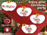 5.9 FT Lighted Christmas Inflatable Decoration, Inflatable Hawaii Santa Claus Outdoor Decoration, 23376680