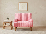 Modern Accent Chair with 3.5cmW Wide Wale Corduroy, 9" Solid Wood Legs, Comfortable Upholstered 69518030