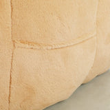 Bean Bag Chair, Bean Bag Sofa Chair with Armrests Stuffed High-Density Foam, Lazy Sofa Comfy Chairs W2200P313807