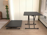 Adjustable Folding Table, Multi-Functional Sturdy Durable Personal Table, No-Assembly Portable, for W5290P514791