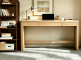 47 Inch Computer Desk and Writing Table Farmhouse Home Office Desk with Drawer, Study Desk for W3204P489040