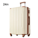 ZNTS Hardshell Luggage Spinner Suitcase with TSA Lock Lightweight Expandable 24'' PP282802AAO