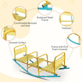 Kindergarten Children Outdoor Rocking Horse Outdoor Park Playground Equipment Double Or Triple W1408P280673