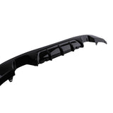 Black Quad Outlet Diffuser fit for BMW 2 Series F22 F23 M Sport 2014-2021 PP 74664548