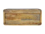Artisan Furniture Solid Wood Floating Curve Open Slot nightstand B182P280767