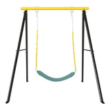 ZNTS Porch Swing Frame, Heavy Duty A-Frame Swing Set, Swing Stand Frame for Yoga Hammock Saucer Baby 72900844