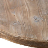 30x31" Antique Round Wood Table W2078125613