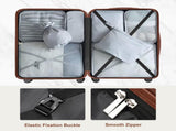 Premium ABS Travel Luggage Set , 3-Piece TSA Lock Suitcase Ensemble 20, 24, and 28 Inch Sizes N726P296022A