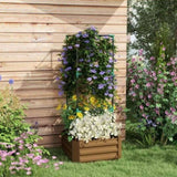 Garden BedFlower shelf,Wood Planter Box 93261141