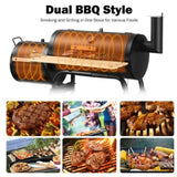 ZNTS Outdoor Black BBQ Grill 90672802