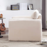 ZNTS Modern Style Chenille Oversized Armchair Accent Chair Single Sofa Lounge Chair 38.6'' W for Living 33151628