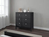 Libby Dresser, 3 Drawers, Black Wengue B097P480474