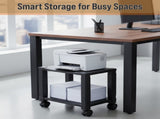 2-Tier Office Desk Organizer Rolling Cart 92040865