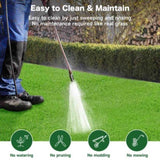 Artificial Grass Turf -5ft x 10ft 0.8"Indoor/Outdoor Synthetic Fake Grass,with rubber 98547044