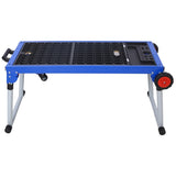 Miter Saw Stand, 5-in-1 Portable Workbench, Quick Folding Work Table with Detachable Miter Saw Stand W465P200262