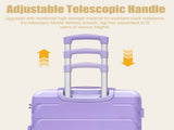 28" Large Suitcase, ABS Hardshell, Upgraded Crack-Resistant Iron Handle, Combination Lock, 360&deg W2787P536191