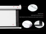 100 INCH 43 Manual Projector Screen Matte White 65870669