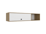 Sahara 47" Wide One - Door Wall Cabinet with Three Shelves and Pull up door for Home Office, Living B200P287122