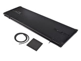 Matte Black Hard Tri-Fold Truck Bed Cover, 5FT Waterproof Tonneau Cover with LED Replacement for 82794751