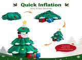 6.1FT Christmas Inflatable Tree with Lift-Up Santa Claus, Christmas Yard Decoration with 4 LED 33272711