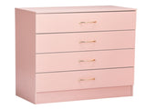 Nail polish powder textured surface, particleboard with melamine veneer, 66*33*73mm, four-drawer 50562504