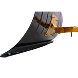 Snow Shovel with Wheels, Snow Pusher, Cushioned Adjustable Angle Handle Snow Removal Tool, 29" W465120789
