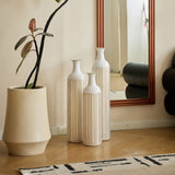 Floor metal vase modern style decoration home white metal vase 3-piece set gorgeous home decoration W2796P255615