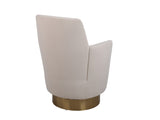 Velvet Swivel Barrel Chair, Swivel Accent Chairs Armchair for Living Room, Reading Chairs for W1361116868