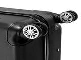 3-in-1 Portable ABS Trolley Case 20" / 24" / 28" Black 91923144