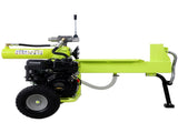 Log Splitter Portable 20 Ton Auto Return Ram System 7HP Engine Horizontal Full Beam Steel Wedge W465P183326