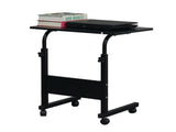 Removable P2 15MM Chipboard & Steel Side Table with Baffle Black 06319375