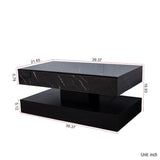 16.93IN High LED Coffee Table,Modern Coffee Table for Living,Living Tables,Large Living W331P269986
