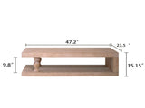 Rustic coffee, Wood coffee, Farmhouse coffee, Modern rustic furniture, Coffee W2729P270747