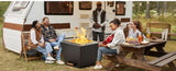 Cyberpit One Pro 25 inch Smokeless Fire Pit, Wood places w/Pull-Out Ash Pan, Portable W944P272791