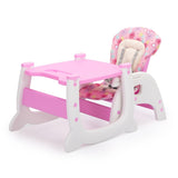 ZNTS Multipurpose Adjustable Highchair for Baby Toddler Dinning Table with Feeding Tray and 5-Point W2181P154927