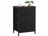 Fabric Storage Drawer Bedroom Dresser, Fabric Dresser for Closet, 3 Fabric Dresser with 68503716