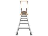 Aluminum Attic Ladder 350-pound Capacity 22 1/2" x 54" Opening 7-10ft Ceiling W2529P160488