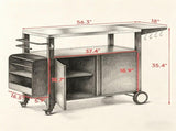 Camping CartGrill Cart 73511175