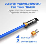 Barbell Bar Plates 4Ft Solid Iron Fitness Weightlifting 07883331