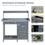 Garden Work BenchOpen Shelf Storage 06982426