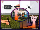 12 Feet Halloween Inflatable Decoration with Built 72414338