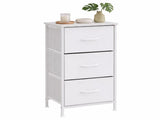 Fabric Storage Drawer Bedroom Dresser, Fabric Dresser for Closet, 3 Fabric Dresser with 46157604