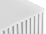 Handleless Grille-Finished 4-Drawer Bedside Table P2 Particleboard MDF & Melamine Veneer 28721964