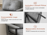 Folding Sofa Bed 5-in-1 Convertible Chair - 5-Position Adjustable Backrest with Pillow, Space-Saving W2700P319132