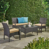 CORDOBA KD WICKER 4 PC CHAT SET 57458.00