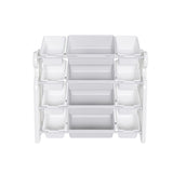 Kids Toy Organizer with 12 Bins, Multi-functional Nursery Organizer Kids Furniture Set Toy W509P288471