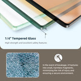 Glass Shower Door, 30 - 60 in.W x 72 in.H Shower Sliding Door Walk-in Shower Screen Dual Usage,1/4 W3048P278316