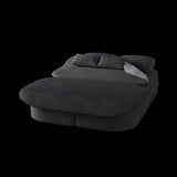 75''2-in-1 Foldable Sofa,Convertible Sleeper Foam Sofa Bed with Multi Functional Blanket, Chenille W834P317050